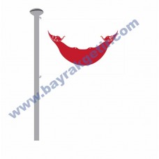EASTER ISLAND RAPA GÖNDER BAYRAK 50x75 ( EBAT SEÇİNİZ )